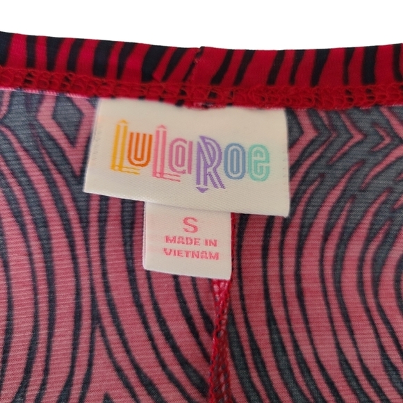 LuLaRoe New Lindsay Kimono Womens Sz Small Open Front Draped Cardigan Cover Up - Picture 8 of 12